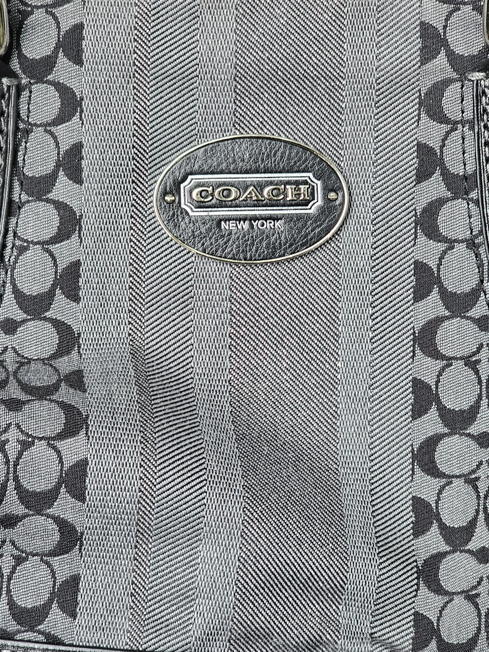 🚨SALE🚨Coach Legacy Signature Stripe Molly Convertible Satchel (Model #21154) - Picture 4 of 14